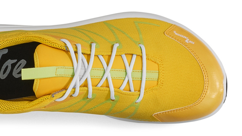 Der Joe Nimble Ultreya in Gelb von oben