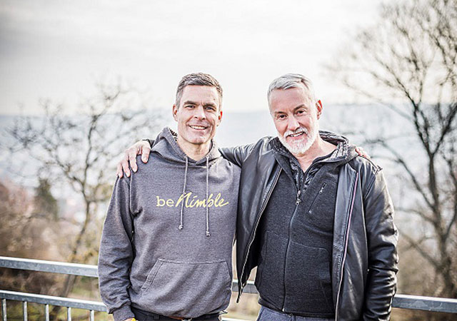 Sebastian Bär und Lee Saxby