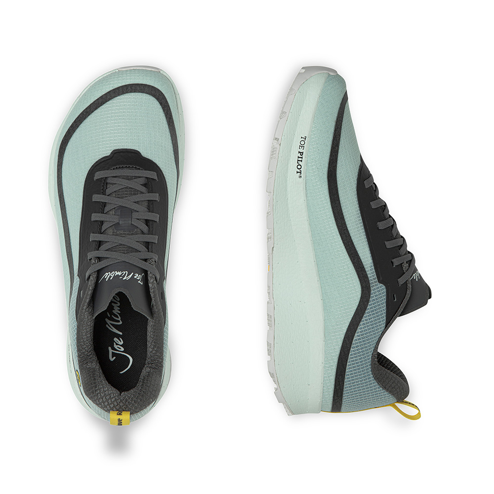 Trail Addict Flow Blau Gravel Laufschuh