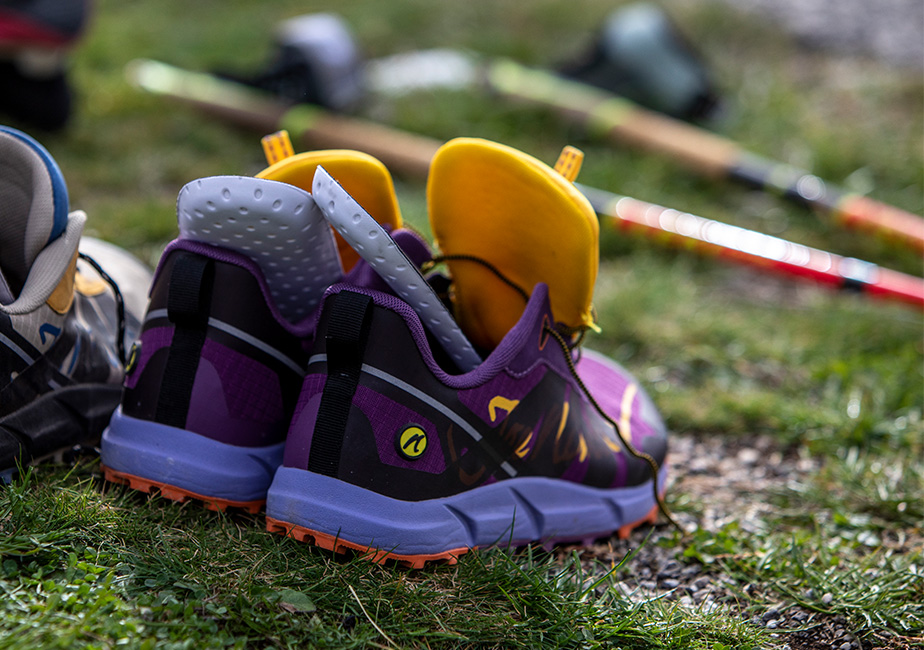 Der Joe Nimble Trail Addict WR nach dem Lauftraining