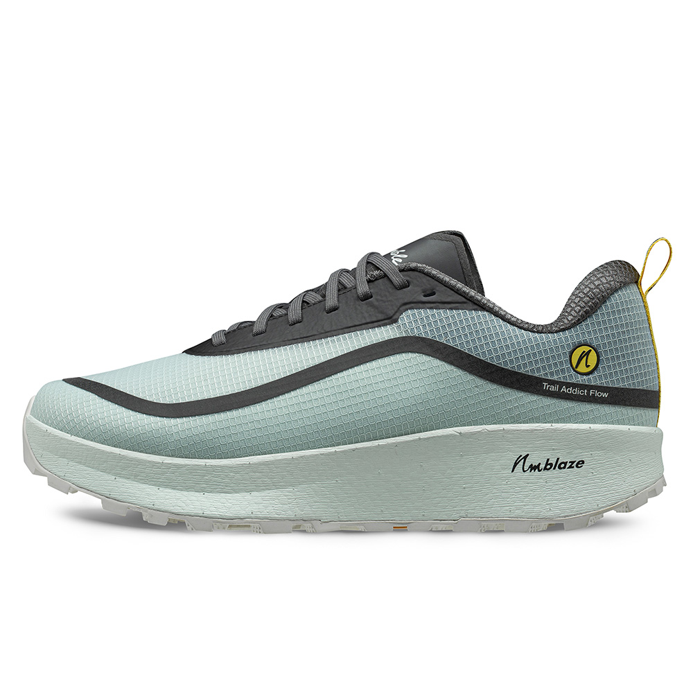 Trail Addict Flow Blau Gravel Laufschuh