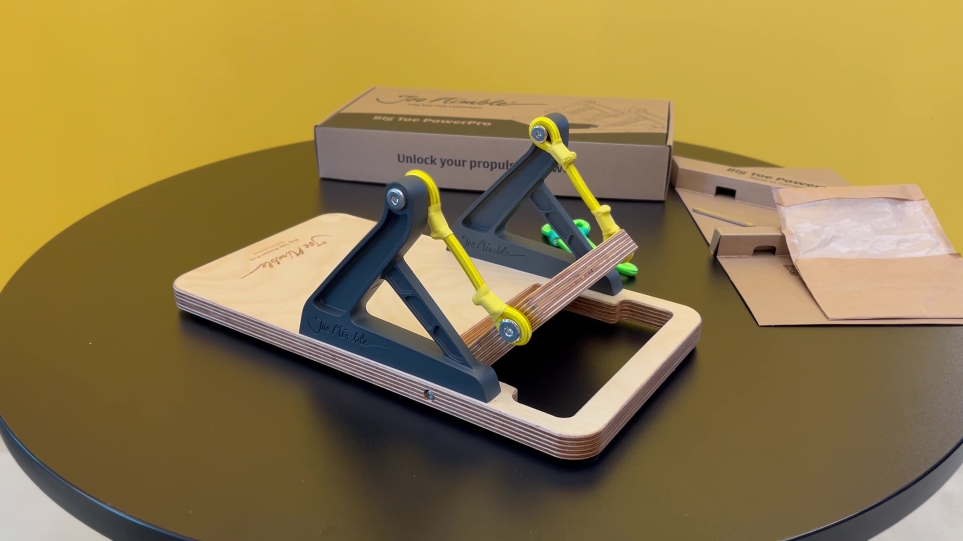 Bild - Big Toe PowerPro Training Gerät aufgebaut