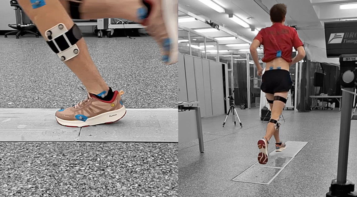 Laufstudie des Joe Nimble Addict Pro-R