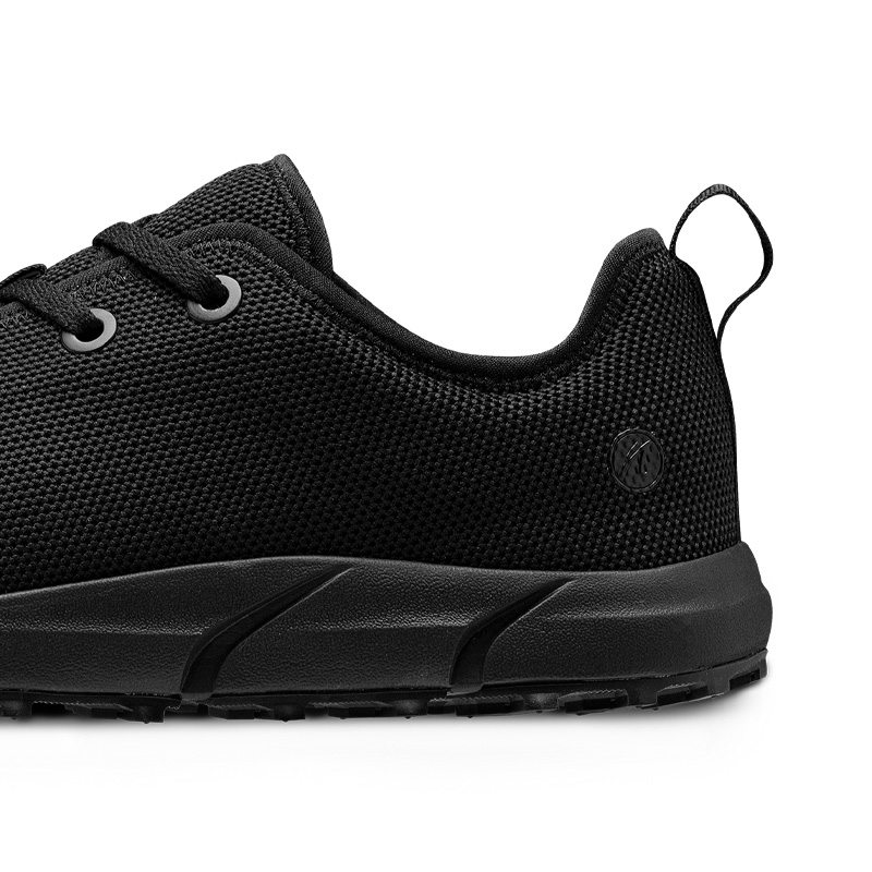 Der Absatz und die Sohle des Joe Nimble motionToes in schwarz