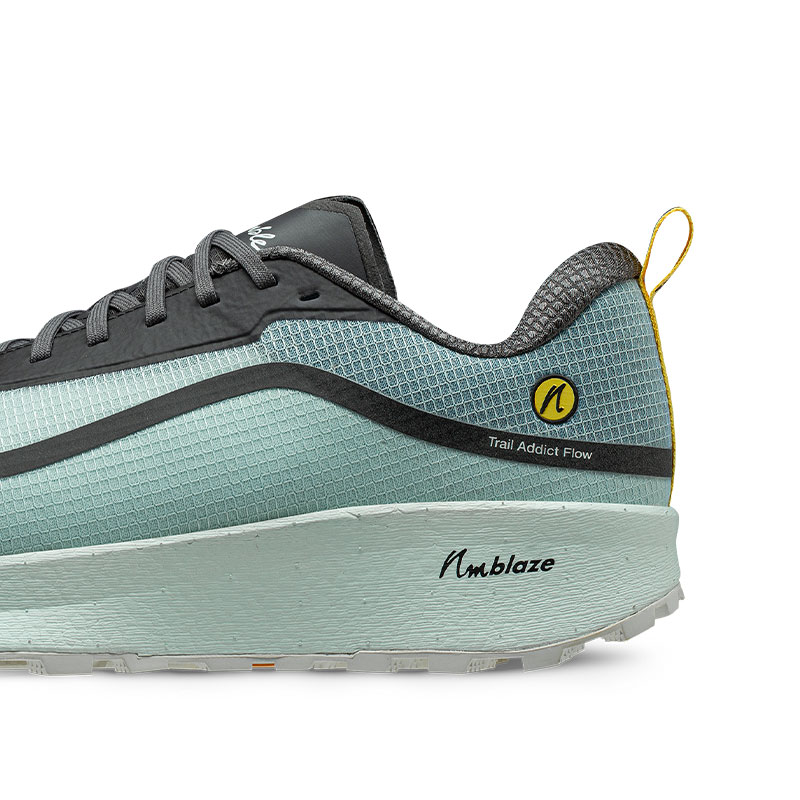 Trail Addict Flow Blau Gravel Laufschuh