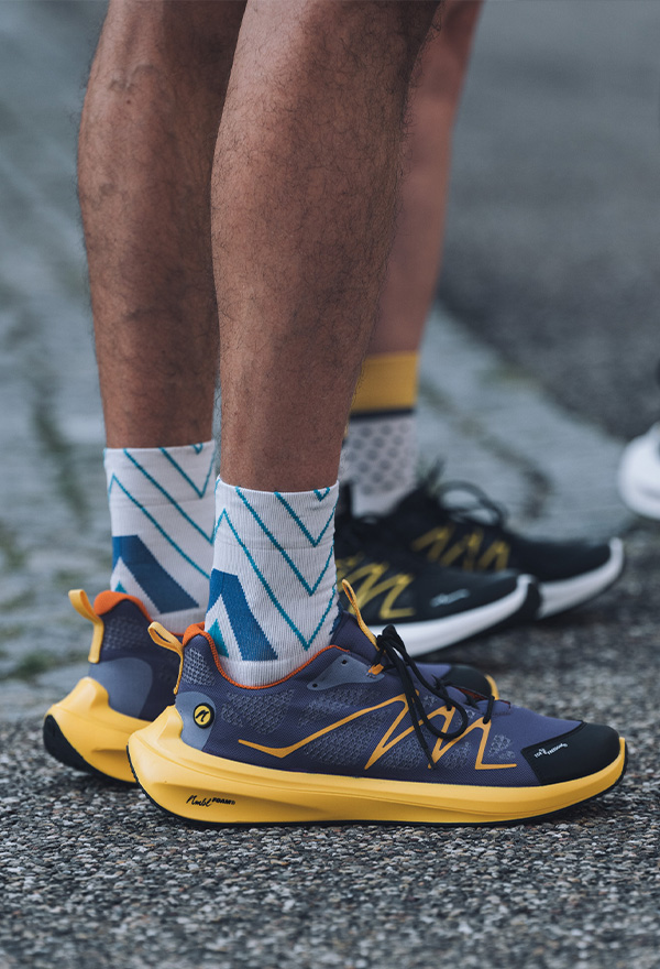 Läufer mit dem Pilot 1 beim Fly Out