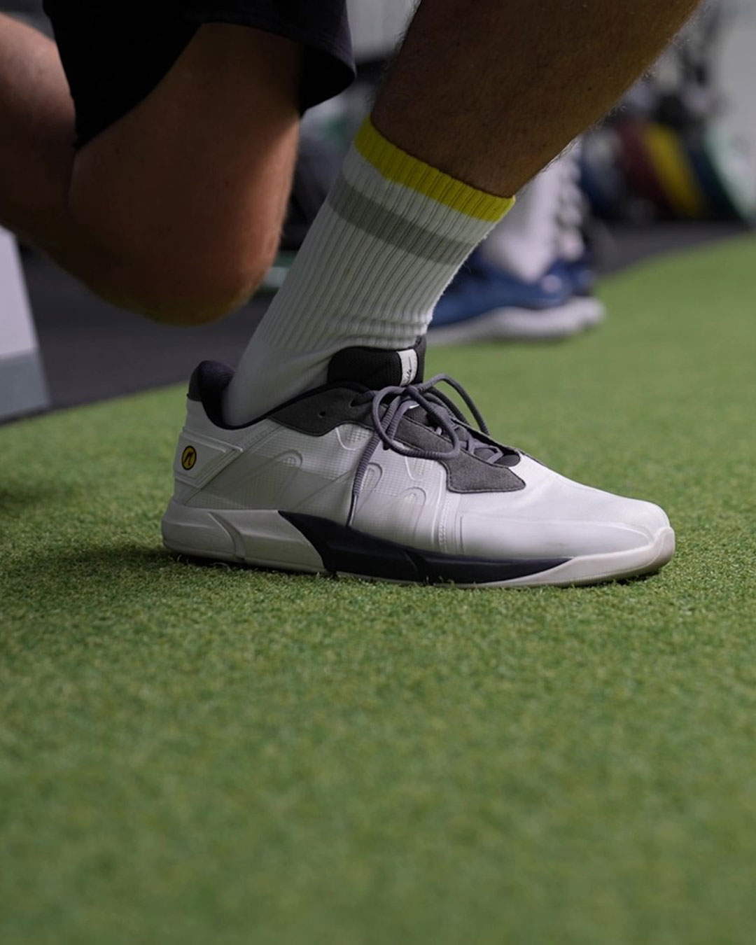 Workout Schuh Gym Addict in Farbe Schwarz-Grau